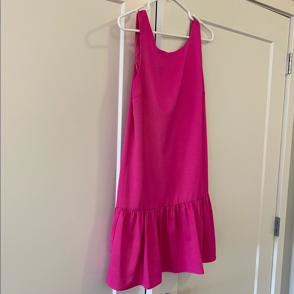BCBG hot pink dress